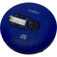 Reflexion PCD520MF/BL Bärbar CD-spelare CD, CD-R, CD-RW, MP3 Blå