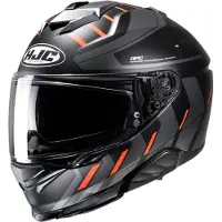 HJC I71 Simo MC6HSF Matt/Svart/Antracit/Röd XS Unisex sort