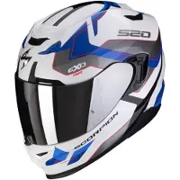 Scorpion Exo-520 Evo Air Elan Vit/Blå 2XL Unisex hvid