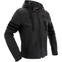 Richa Toulon Black Edition Motorcykel Läderjacka