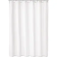 Kleine wolke KITO badrumsdraperi 180x200 vit polyester