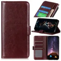 Mtp Products Samsung Galaxy A71 Plånboksfodral med Magnetstängning - Brun
