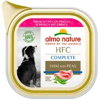 Almo Nature HFC Complete skinka med ärtor våtfoder hund (85 g)