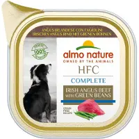 Almo Nature HFC Complete Irländsk Angus nötkött våtfoder hund (85 g)