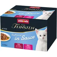 Animonda Vom Feinsten Kitten Raffinesse i sås - Ekonomipack: 48 x 85 g