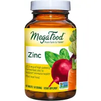 MegaFood Zink, 60 tabletter