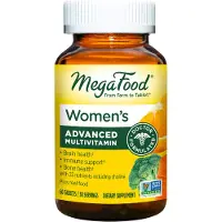 MegaFood , Kvinnors Avancerad Multivitamin, 60 Tabletter