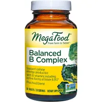 MegaFood Balanserad B komplex, , 90 Tabletter