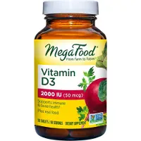 MegaFood , Vitamin D3, 2,000IU, 90 tablets