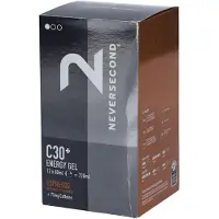 Neversecond C30+ Låda Med Energigeler Espresso 60ml 12 Enheter