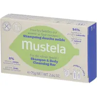 Mustela schampo & body cleansing bar 75 g