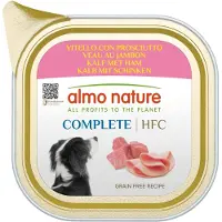 Almo Nature HFC Complete kalv med kyckling och skinka våtfoder hund (150 g)