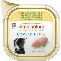 Almo Nature HFC Complete kyckling med rosmarin våtfoder hund (150 g)