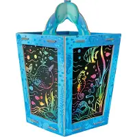 Box Candiy Kreativt lekset - Lantern Scratch Art-Set - Helt Twil - - One Size - Kreativt lekset
