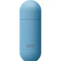 Asobu Orb, 430 ml, Daglig användning, Blå, Rostfritt stål, 24 h, 12 h