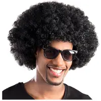 Boland Traciks Boland 86020, Maskeradperuk, Vuxen, Alla, Polyester, Polyeten, Svart, 200 g