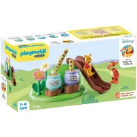 Playmobil Nalle Puh Disney 1.2.3 Och : Tigger Bina Trädgårdsbyggarspel
