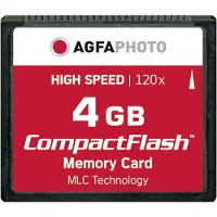 Agfa Compact Flash 4gb High Speed 120x Mlc Minneskort
