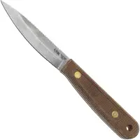 Case Knives Case Roland Welker Caper RW 50629 Smooth Natural Micarta 1095 CS hunting knife