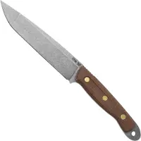 Case Knives Case Roland Welker RW100 50628 Smooth Natural Micarta 1095 CS outdoor knife