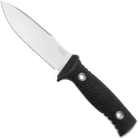 Trc knives M-1SL Stonewashed M390, Black G10, survival knife