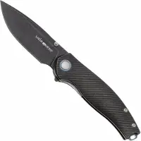 Viper Vale V6007DTBL Blackwashed, Black Titanium, Blue Details, pocket knife