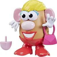 Hasbro Playskool Mrs. Potato Head – klassisk leksak – Blanda, matcha och skapa med 12 delar för oändlig fantasi och fniss