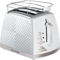Russell Hobbs 26391-56, 2 skivor, Vit, Rostfritt stål, Knappar, Rotations-, 850 W, 0,61 m