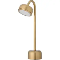 Bloomingville Bordslampa , dimbara, Guld / mässing, Vardagsrum, Metall