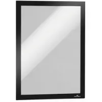 Durable Självhäftande informationsram Duraframe, A4, svart, 10-pack