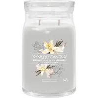 Yankee candle Rökt Vanilj & Cashmere Candle Signature (rökt vanilj och kashmir) - 567,0 g