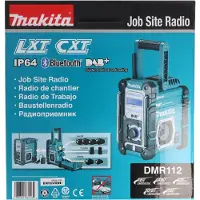 Makita Radio DMR112; 7,2 - 18 V (utan batteri och laddare)