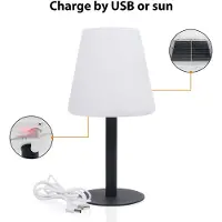 Gastronoble Solcellsbordslampa LED