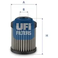Ufi Hydrauliskt filter 82.136.00