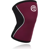 Rehband Rx Knee-Sleeve 5mm Black/Burgundy