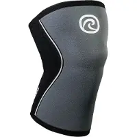 Rehband Rx Knee-Sleeve 5mm Black/Steel Grey