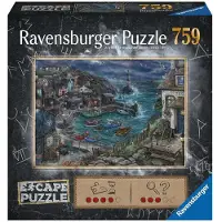 Ravensburger Escape puzzle Le phare - Ravensburger - 759 pièces - Pour adultes et enfants dès 12 ans - Jeu d'évasion flerfärgad