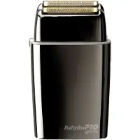 Babyliss FoilFX02, Folierakapparat, Silver, Metall, Titan, Knappar, AC/Batteri, 180 min