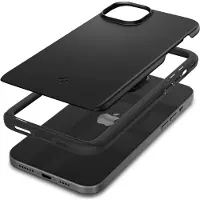 Spigen Thin Fit iPhone 15 Fodral - Svart