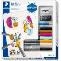 Staedtler LineArt & Botanical Set, 10 styck, Låda