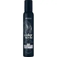 Indola Color Style Hårmousse 200 ml Silver