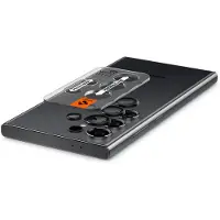 Spigen [2-Pack] Galaxy S24 Ultra Kameralinsskydd Härdat glas EZ-Fit