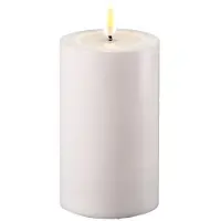 Deluxe Home Art LED Blockljus Utomhus 7,5x12,5 cm Vit