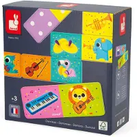 Janod Dominoes Musical Instruments Brädspel