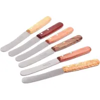 Robert Herder Buckels set of 6 breakfast knives, in 6 woods