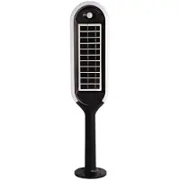 V-TAC Solcellslampa för utomhusbruk med rörelsesensor VT-945 6666 LED (RGB) 5,00 W Varmvit Vit Vit, Svart