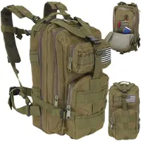 Trizand Militärväska / Ryggsäck i Nylon - 26 Liter