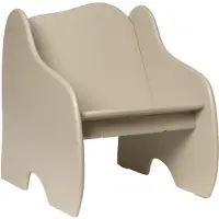 Ferm Living Lounge Stol - Lutning - 44x59x55 cm - Kashmir - - One Size - Stol