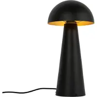 QAZQA Utomhus golvlampa svart 50 cm - Mushroom