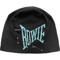 Ginza.se David Bowie: Unisex Beanie Hat/Let's Dance JD Print (Black)